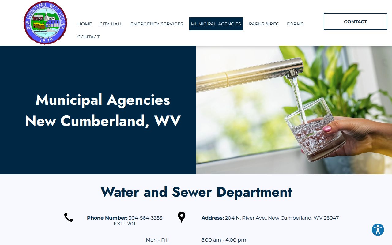 Official New Cumberland municipal agencies page